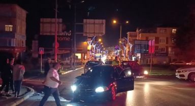 Gebze'de yaşanan kaza trafiği kilitledi