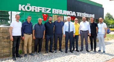 Gündoğdu, Kocaelispor Brunga tesislerini inceledi