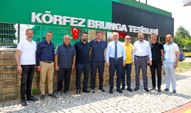 Gündoğdu, Kocaelispor Brunga tesislerini inceledi