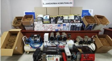 Jandarma kaçakçılara darbe vurdu