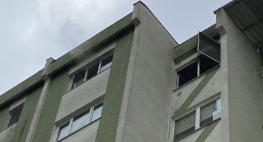 Kızartma yağı yangına sebep oldu: 1 yaralı