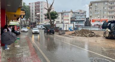 Kocaeli'de sağanak etkili oluyor