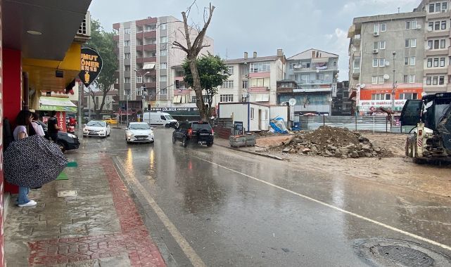 Kocaeli'de sağanak etkili oluyor