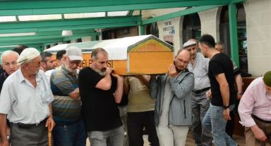 Metruk evdeki göçükte ölen Ömer Faruk son yolculuğuna uğurlandı