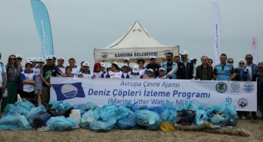 Uzunkum Sahili’nde ikinci kıyı temizliği yapıldı