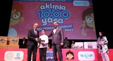 Zeka oyunları yarışmasının kazananları ödüllerini aldı