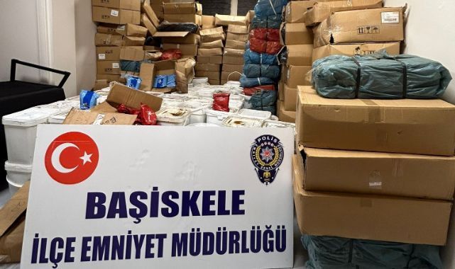 5 bin 709 kilo gümrük kaçağı nargile tütünü ele geçirildi