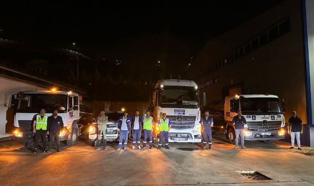 Bartın’daki sel felaketine yardım için yola çıktılar