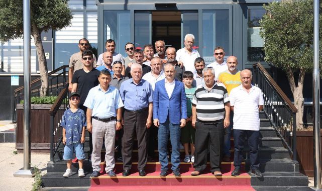 Başkan Çiftçi, halkla iç içe