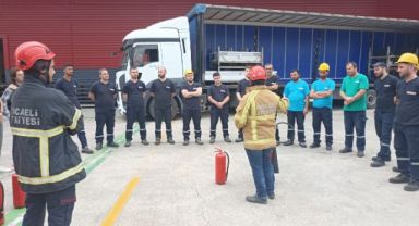 Büyükşehir İtfaiyesi eğitimlerine devam ediyor