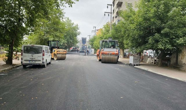 Çayırova Yavuz Sultan Selim Caddesi asfaltlandı