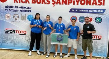 Çayırovalı kick boksçulardan üç madalya