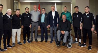 Engelli bireyler sporla sınırlarını zorluyor