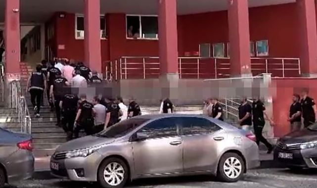 FETÖ operasyonunda yakalanan 10 şahıs adliyeye sevk edildi