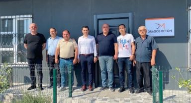 Güdef’ten Dragos Beton’a hemşeri ziyareti