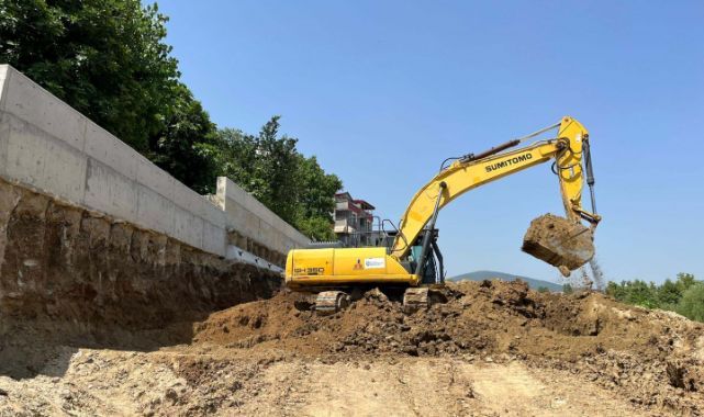 Kaşkaldere Kavşağı’nda köprü kazıkları çakılıyor