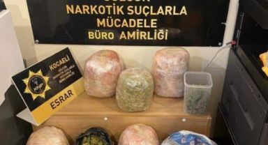 Kocaeli'de 7 kilo uyuşturucu ele geçirildi