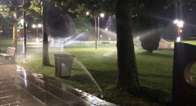 Son 23 yılın en sıcak gününden sonra fırtına etkili oldu