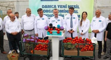 Tarımda ilk olan sistemde hasat heyecanı