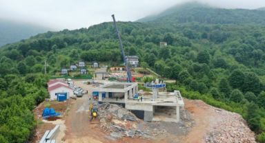 Teleferik’te Derbent İstasyonu tamam