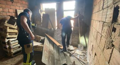 Yılan ihbarı itfaiye ekiplerini harekete geçirdi