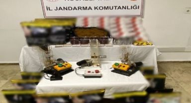 Yüz binlerce kaçak makaron, yüzlerce kaçak tarihi eser ele geçirildi