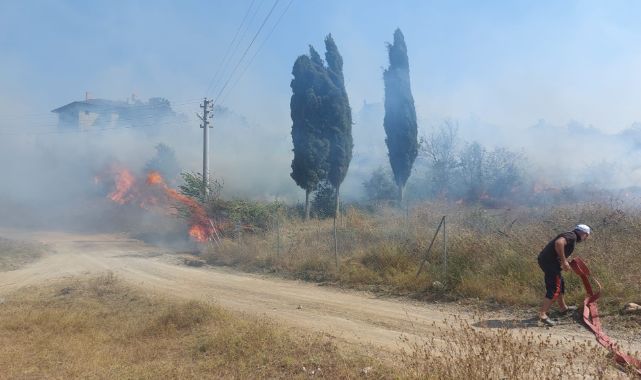 Aynı saatte 3 farklı bölgede yangın çıktı