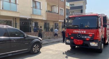 Aynı saatte iki farklı binanın elektrik panosunda yangın çıktı