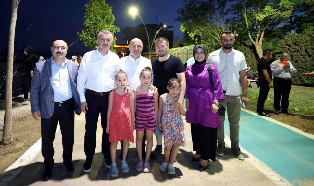 Büyükakın: “Millet bahçeleri gurur kaynağımız”