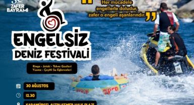 Büyükşehir’den 3. Engelsiz Deniz Festivali