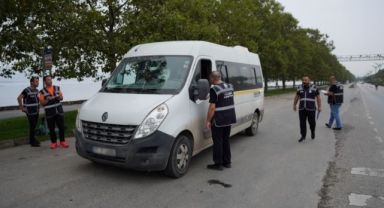 Büyükşehir’den servis araçlarına sıkı denetim