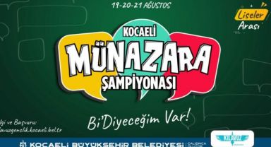 Büyükşehir’in Münazara Şampiyonası başlıyor