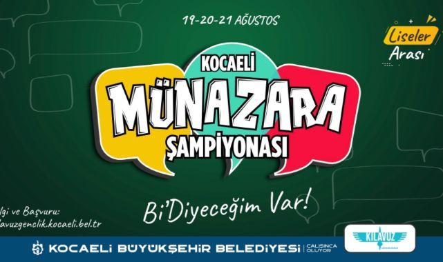 Büyükşehir’in Münazara Şampiyonası başlıyor