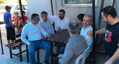 Cami cemaatinden Başkan'a teşekkür