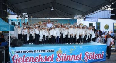 Çayırova’da geleneksel sünnet şöleni gerçekleştirildi
