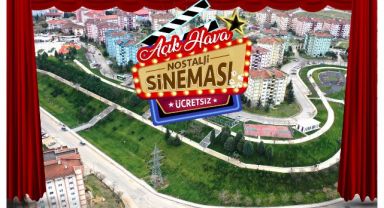 Çayırova Millet Bahçesi’nde açık havada sinema