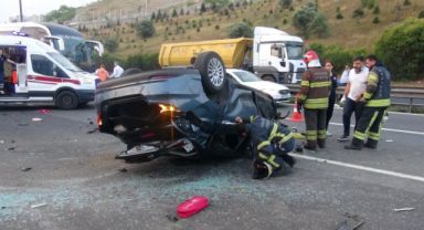 Cenaze dönüşü feci kaza