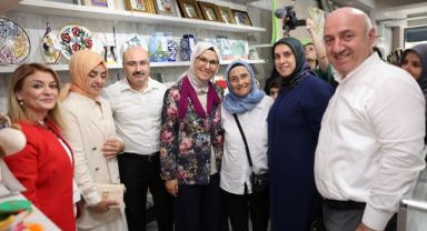 Darıcalı kadınların el emeği gelire dönüşüyor