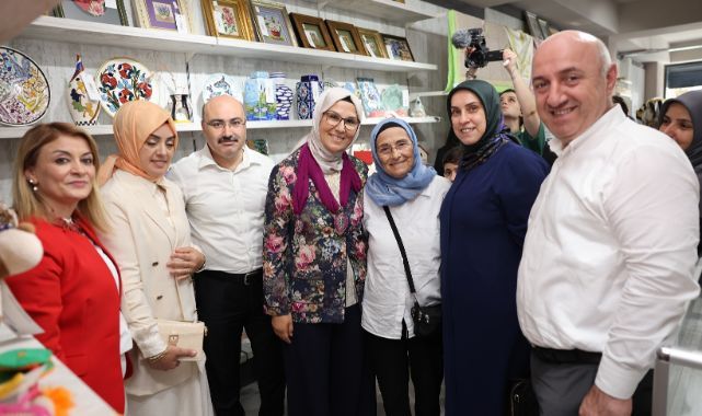 Darıcalı kadınların el emeği gelire dönüşüyor