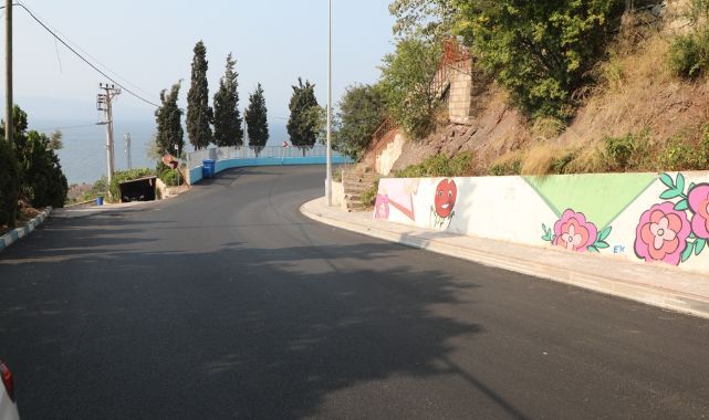 Dilovası’nda asfalt seferberliği sürüyor