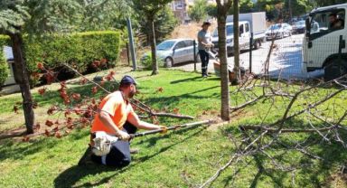 Gebze’de 7/24 park çalışmaları