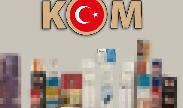 Gümrük kaçağı purolar, sigaralar ele geçirildi