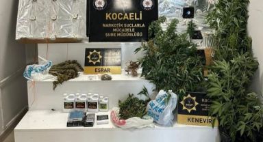 Kocaeli'de uyuşturucu operasyonunda 6 kişi gözaltına alındı