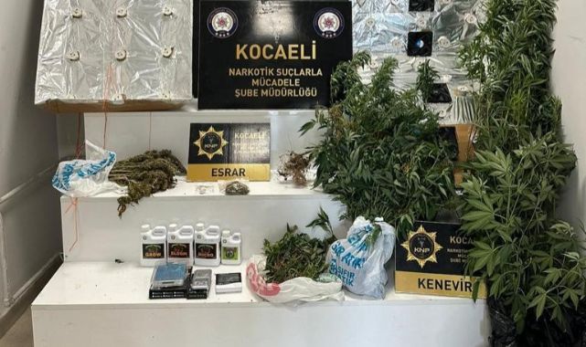 Kocaeli'de uyuşturucu operasyonunda 6 kişi gözaltına alındı