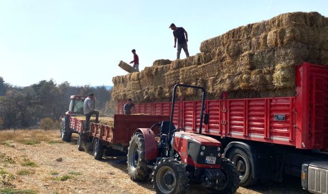 Kocaeli’den, Çanakkale’deki yangın mağduru çiftçilere destek