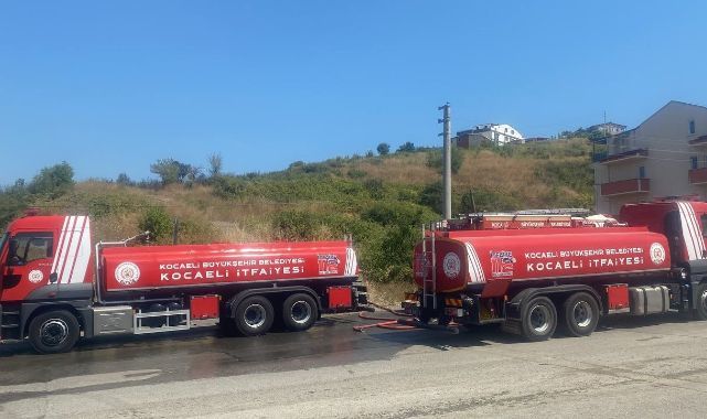 Otluk alanda çıkan yangın 20 dönüm alanı küle çevirdi