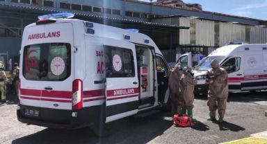 Pendik’te iş yerinde kimyasal madde sızıntısı: 3 işçi zehirlendi