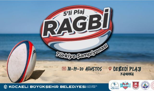 Plaj Ragbi Türkiye Şampiyonası için geri sayım