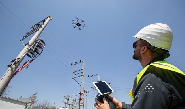 Sedaş'ın dronları ilgi odağı