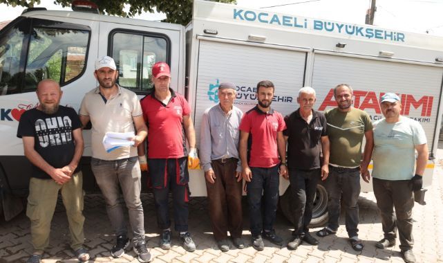 Selden tarlaları zarar gören çiftçilere destek